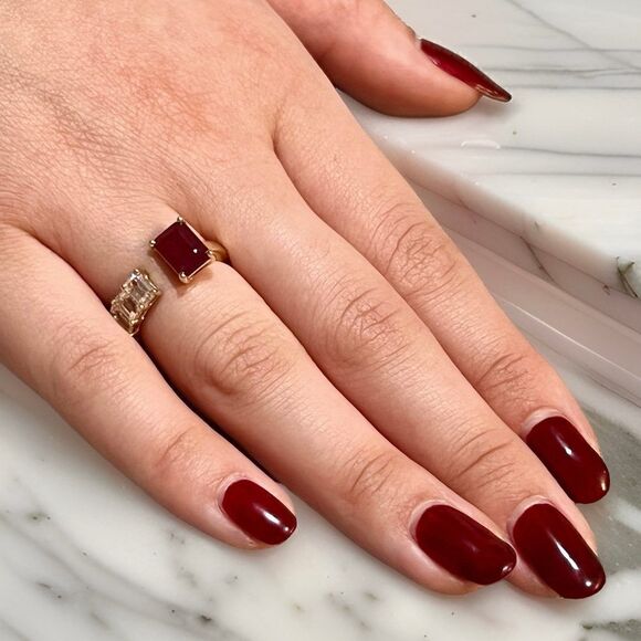 Natural Ruby Sapphire Ring 6.5 14k W Gold 3.64 TCW Certified $4,950 310635 - Picture 5 of 16